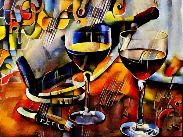 Picasso and the Wine